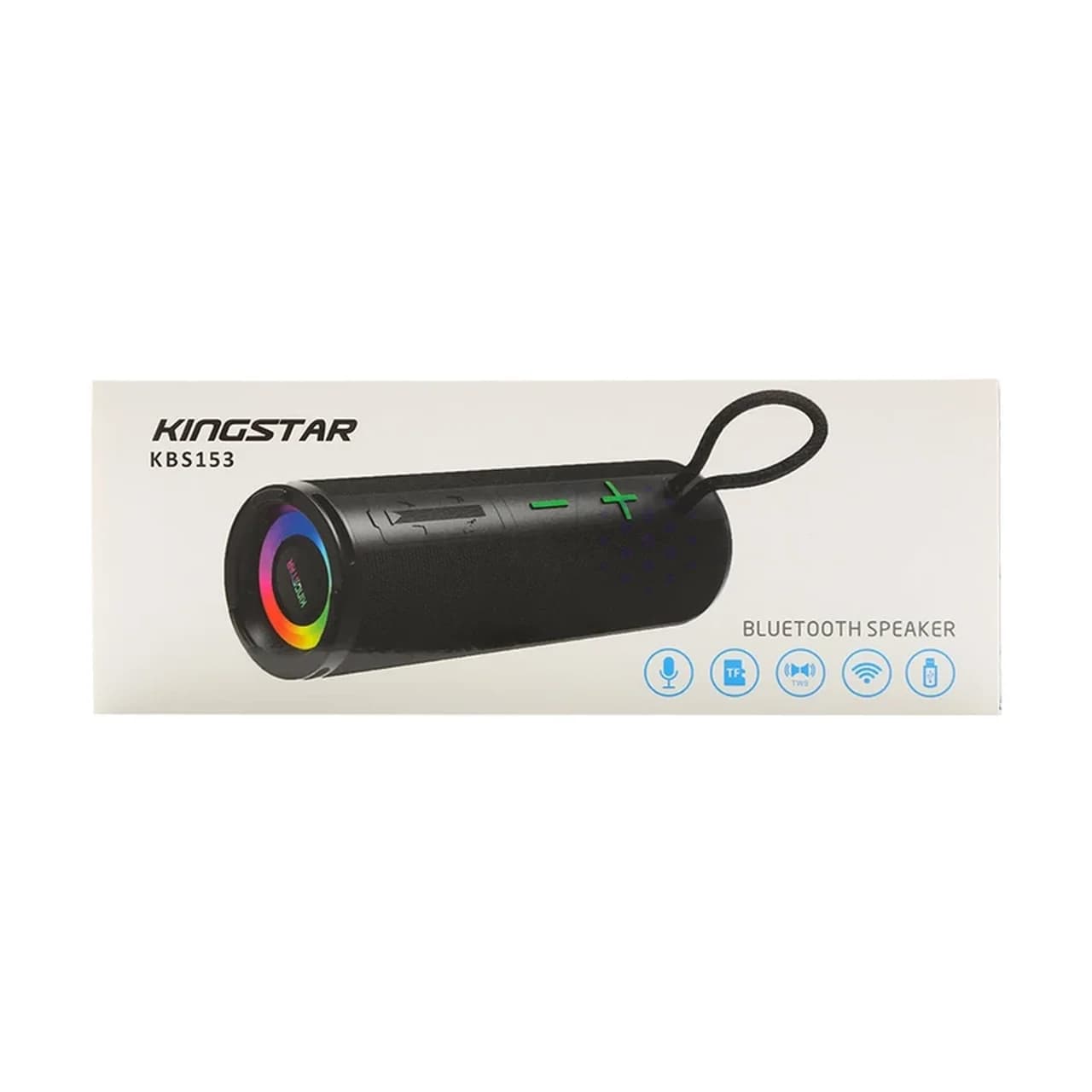 اسپیکر بی سیم KingStar مدل KBS153 – مشکی (گارانتی متین) — تصویر ۶