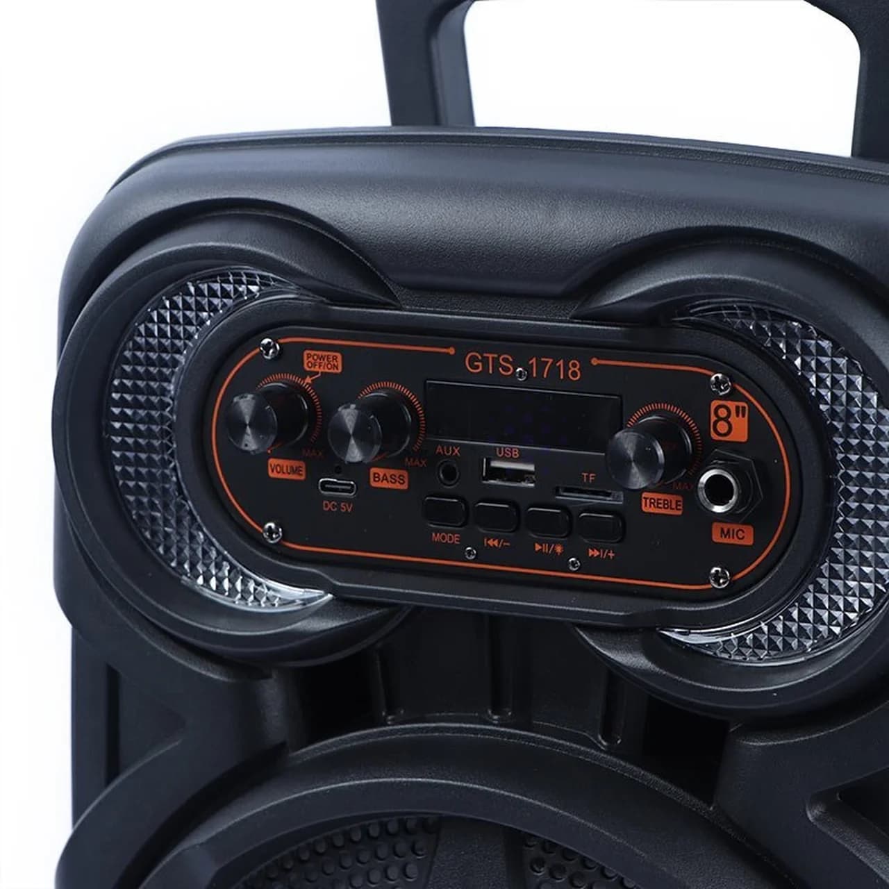 اسپیکر بی سیم Greatnice مدل GTS-1718 – مشکی – TCO — تصویر ۲