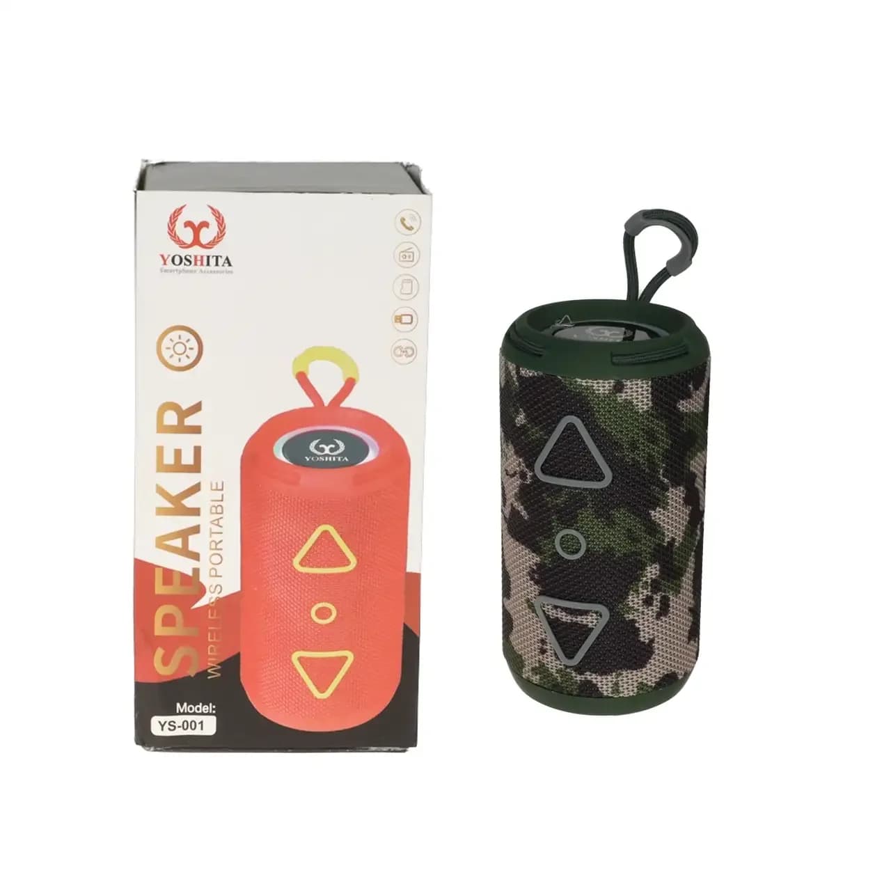 اسپیکر بی سیم YOSHITA مدل YS-001 – چریکی – MMS (گارانتی شش ماهه YA)