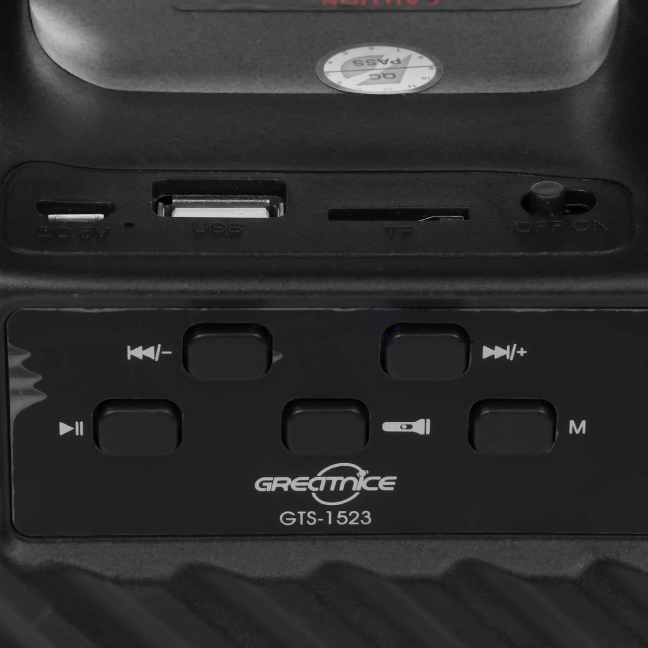 اسپیکر 5W بی سیم EXTRA BASS مدل GTS-1523 – مشکی — تصویر ۵