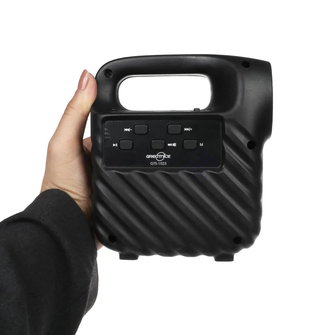اسپیکر 5W بی سیم EXTRA BASS مدل GTS-1523 – مشکی — تصویر ۳