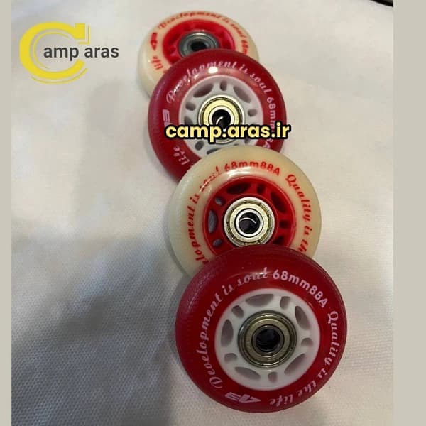 چرخ اسکیت کفشی 68 میل سختی 88A مدل A3D پک 8 عددی — تصویر ۶