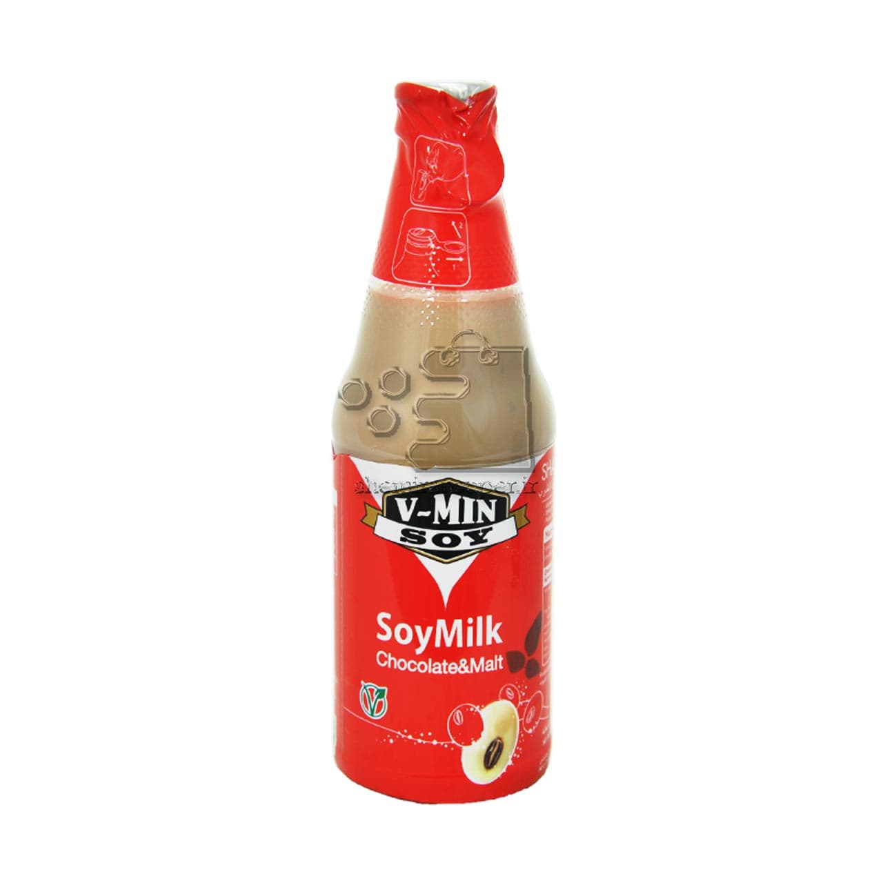 شیر سویا شکلاتی با مالت ۳۰۰ میل ویمین سوی – VMin Soy