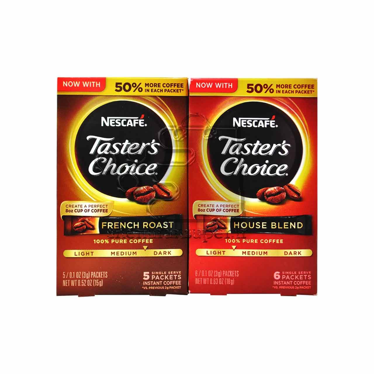 قهوه فوری فرنچ رست ( قوی ) ۶ عدد تیستر چویس – taster’s choice — تصویر ۳