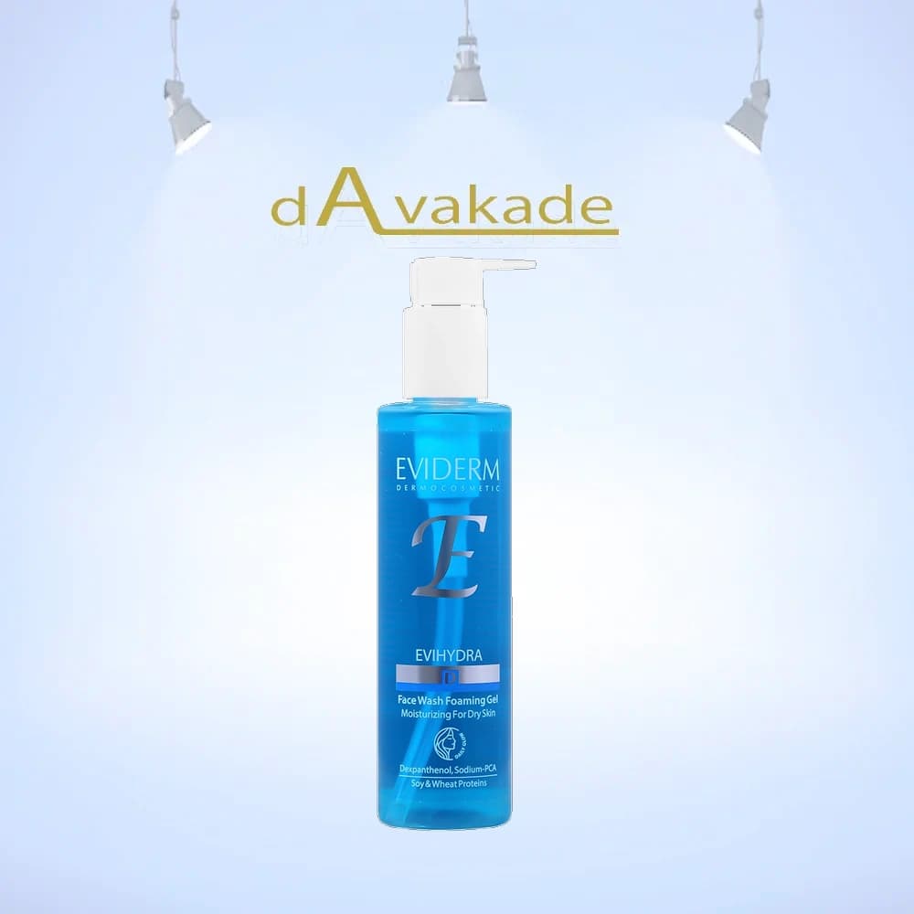 EVIDERM فوم ژل شستشوی صورت اوی هیدرا