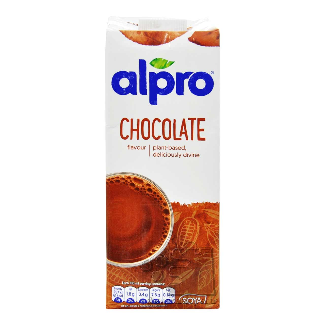 شیر سویا شکلاتی ۱ لیتر آلپرو – alpro