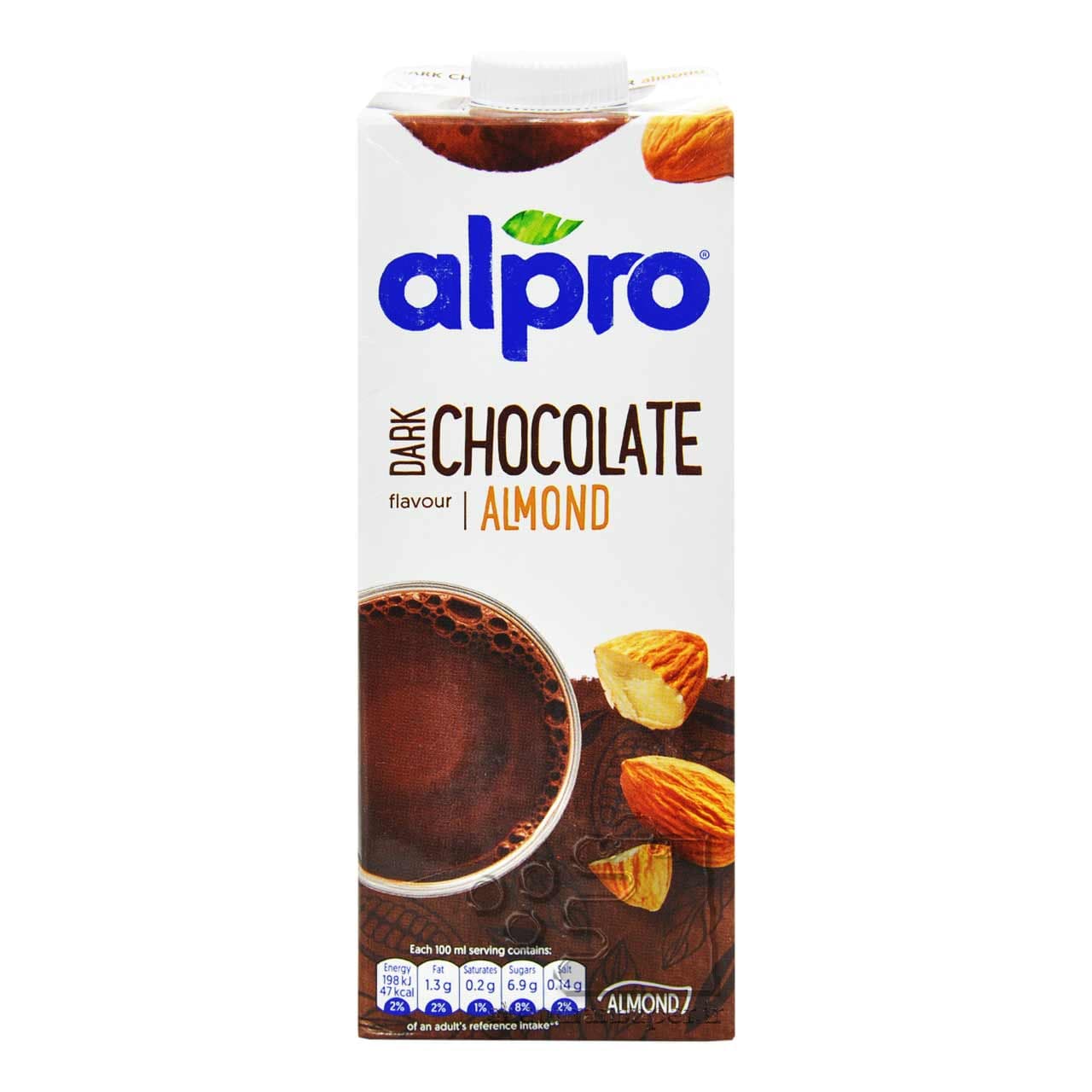 شیر بادام با شکلات تلخ ۱ لیتر آلپرو – alpro