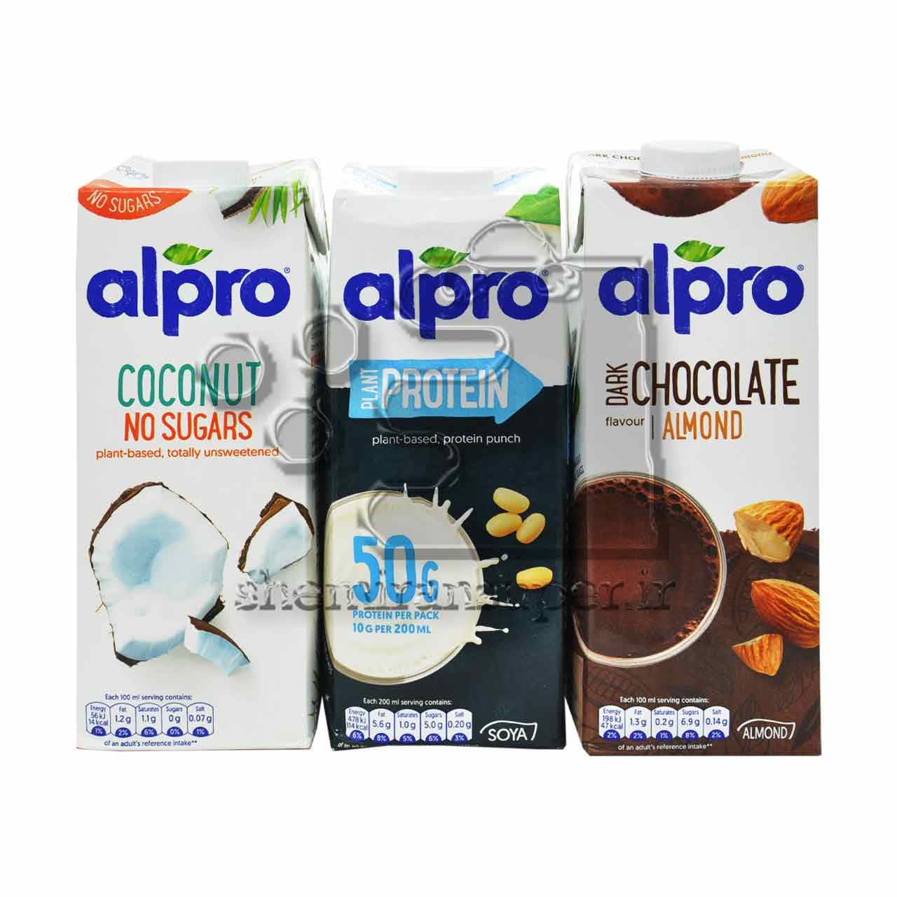 شیر بادام با شکلات تلخ ۱ لیتر آلپرو – alpro — تصویر ۴