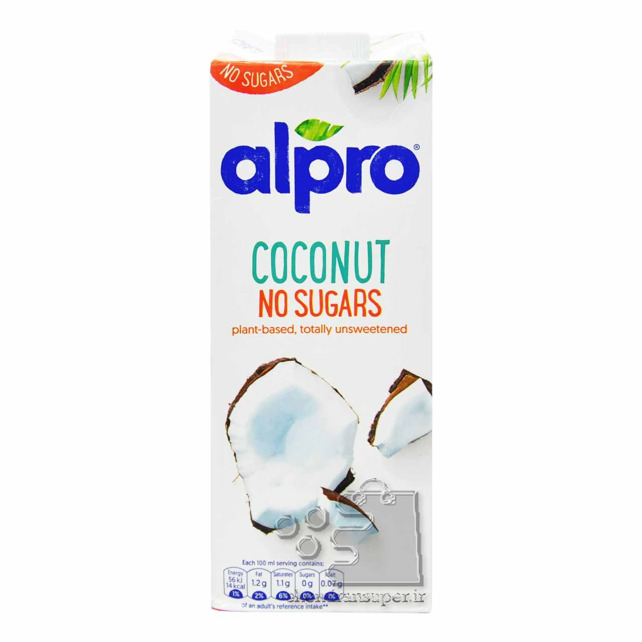 شیر نارگیل ( بدون شکر ) ۱ لیتر آلپرو – alpro