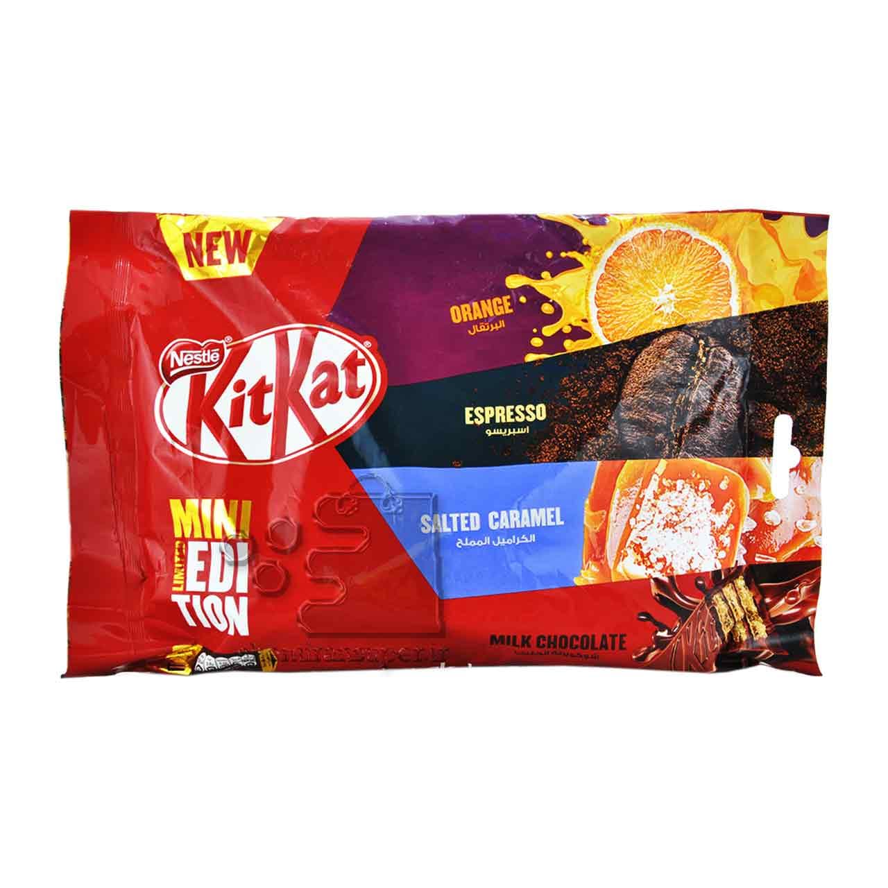 شکلات ۴ طعم مینی ادیشن ۱۶ عدد کیت کت – kitkat