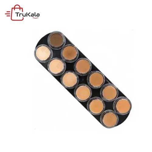 پالت کرم پودر 12 رنگ مک مدل FACE MAC