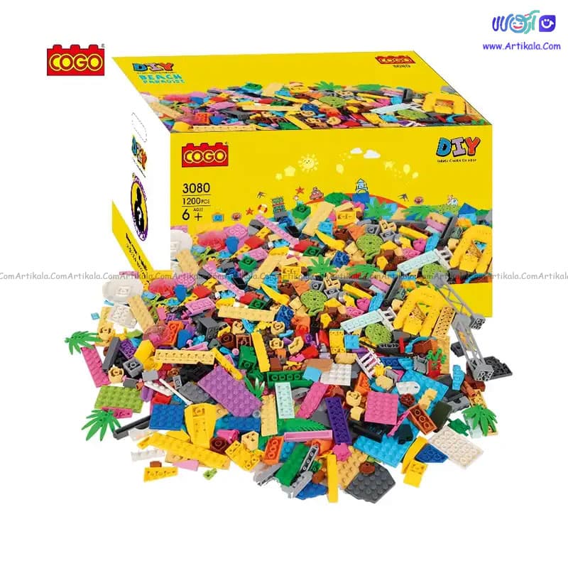 لگو کلاسیک 1200 قطعه مدل cogo 3080