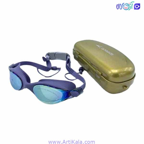 عینک شنا اسپیدو قاب طلایی مدل S101-m — تصویر ۶