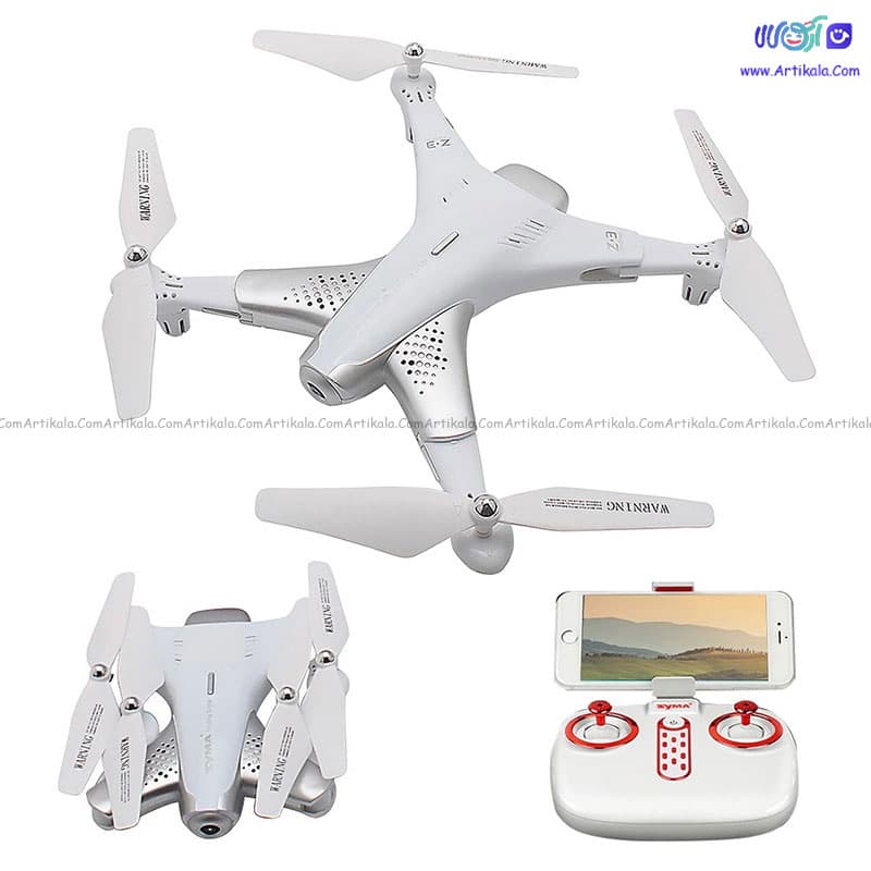 کوادکوپتر کنترلی با قابلیت هدلس سایما SYMA z3 — تصویر ۶