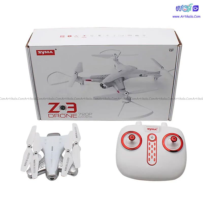 کوادکوپتر کنترلی با قابلیت هدلس سایما SYMA z3