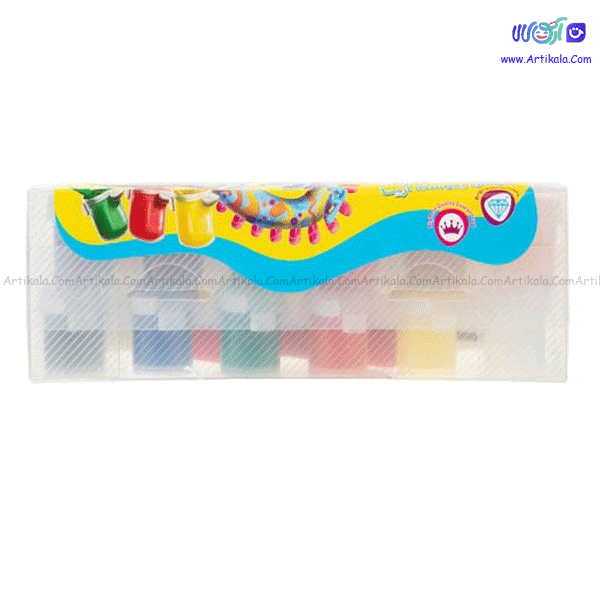 گواش 12 رنگ کوچک پیوسته آریا — تصویر ۳