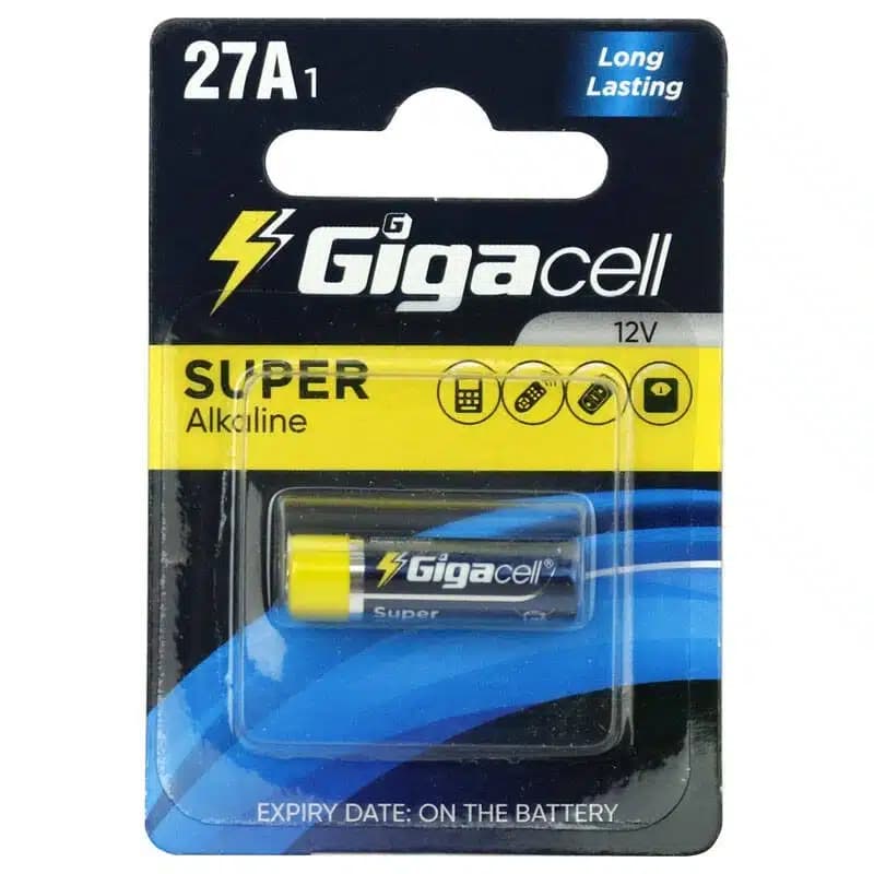 باتری گیگاسل مدل Gigacell Super Alkaline 27A