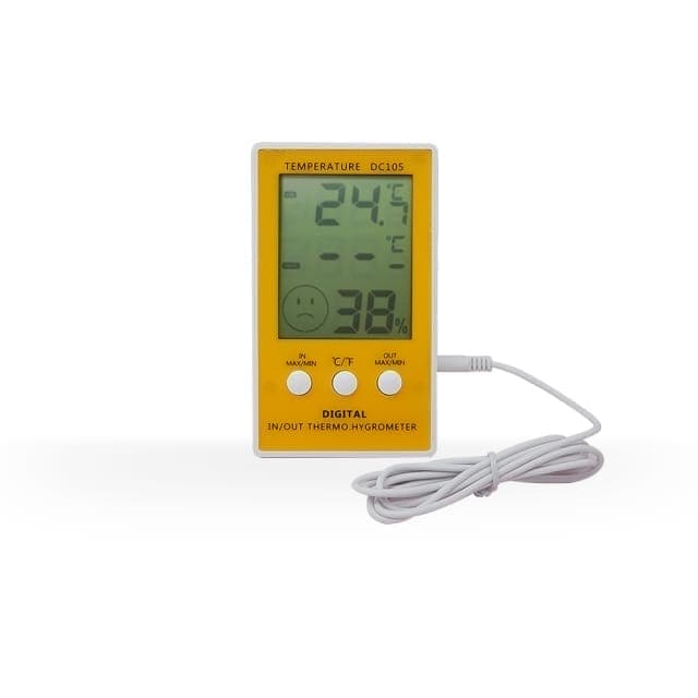 دماسنج و رطوبت سنج دیجیتالی مدل DC-105 — تصویر ۲