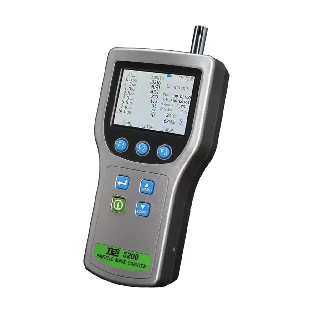 غلظت سنج و شمارنده ذرات تی ای اس مدل TES-5200