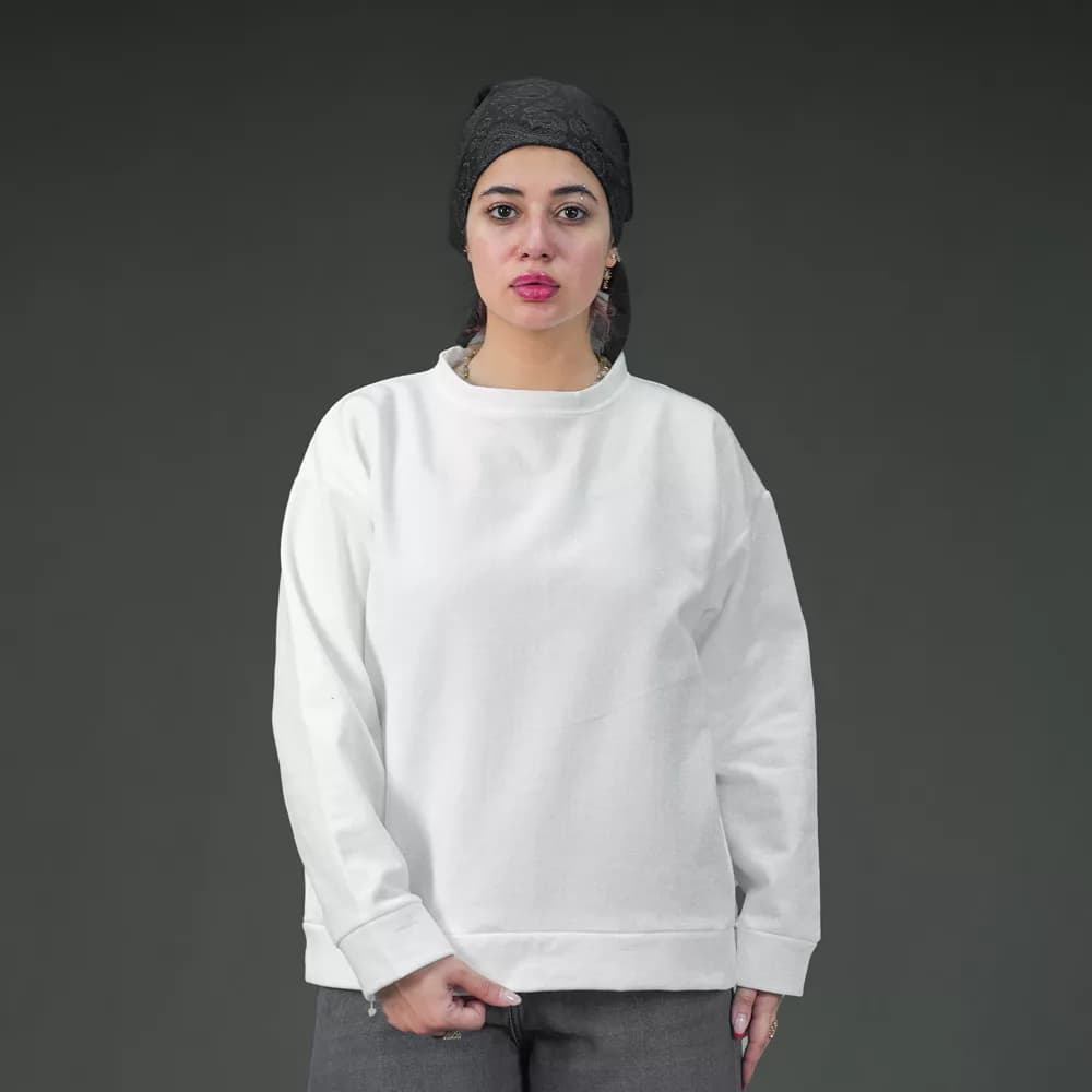 تیشرت دورس ساده دخترانه کد 31059 — تصویر ۲