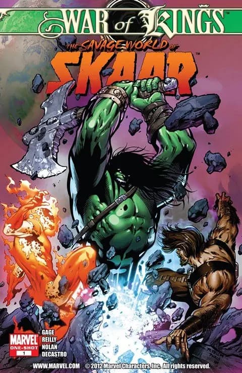 دانلود کمیک War of Kings – Savage World of Skaar #1 (2009)