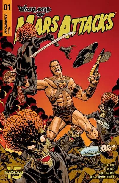 دانلود کمیک Warlord Of Mars Attacks #1 (2019)