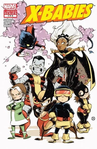 دانلود کمیک X-Babies #1 – 4 (2009-2010)