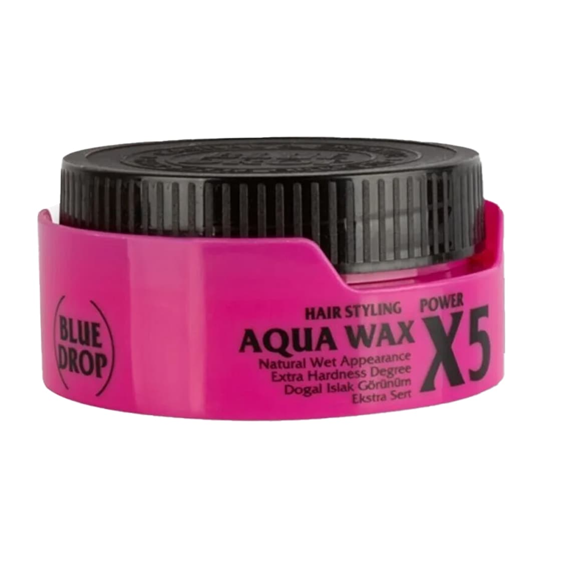 واکس حالت دهنده مو BLUE DROP مدل AQUA WAX قدرت X5 حجم 150 میل
