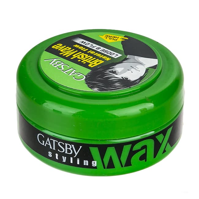 واکس مو گتسبی Gatsby سبز مدل British Wave ظرفیت 75 میلی لیتر