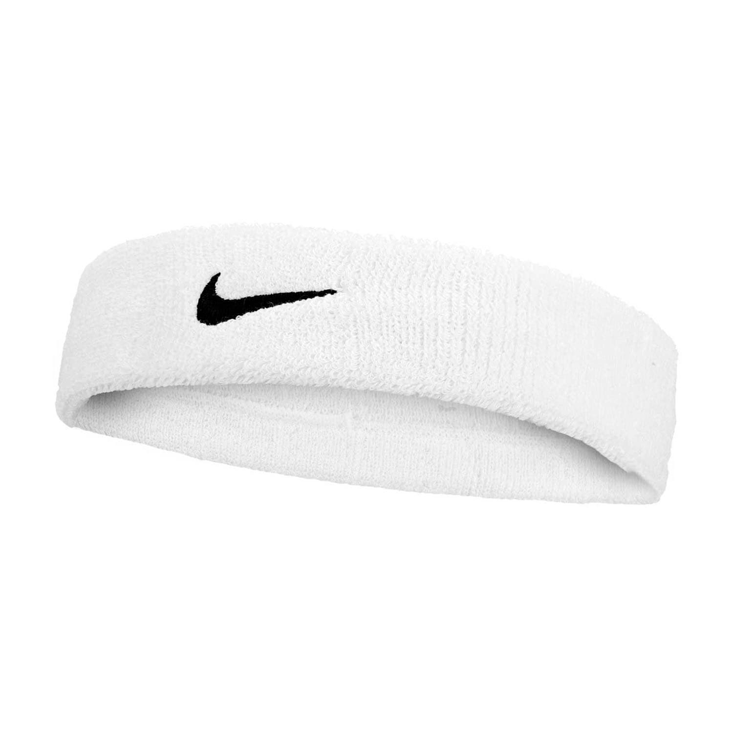 هدبند تنیس نایک Nike Swoosh Classic – سفید/مشکی