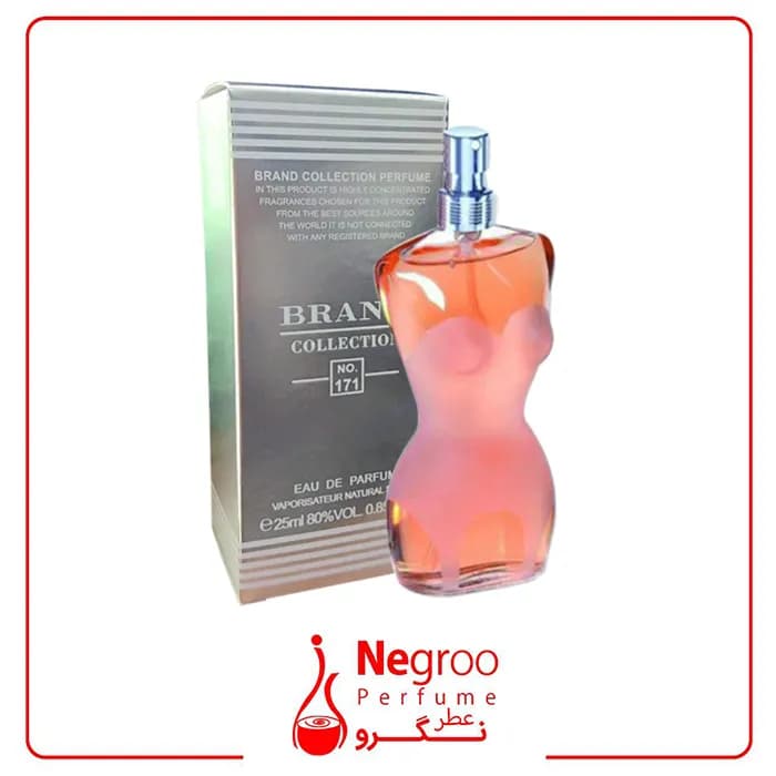 عطر ادکلن زنانه ژان پل گوتیه کلاسیک 25 میل برند کالکشن کد 171
