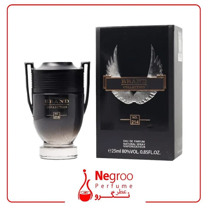 عطر ادکلن مردانه پاکو رابان اینویکتوس ویکتوری 25 میل برند کالکشن کد 214