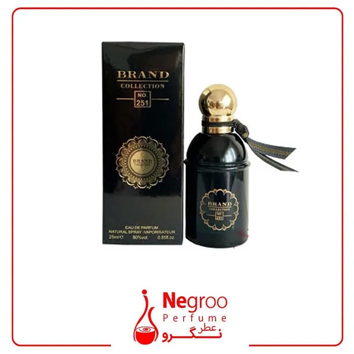 عطر ادکلن اسپرت گرلن سانتال رویال 25 میل برند کالکشن کد 251 — تصویر ۲