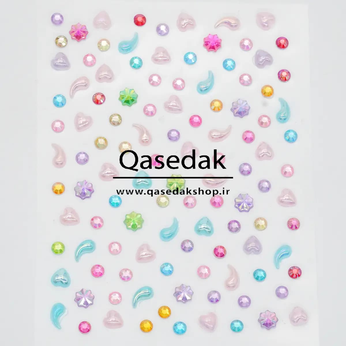 نگین چسب دار روسی 07 دیزاین ناخن — تصویر ۲