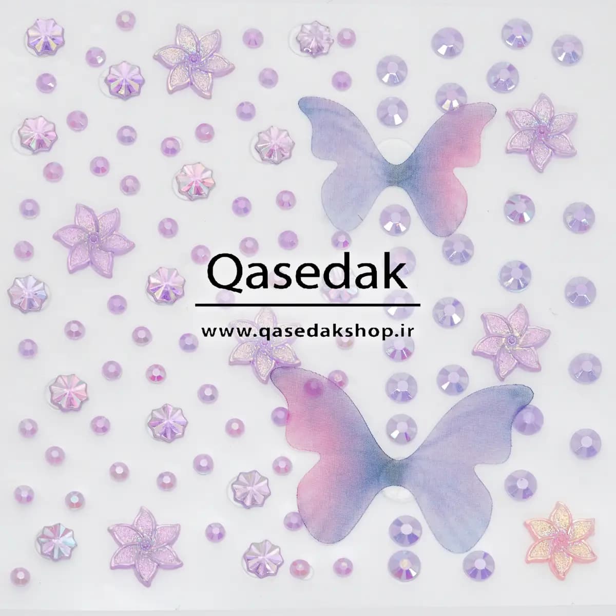 نگین چسب دار روسی 11 دیزاین ناخن — تصویر ۲