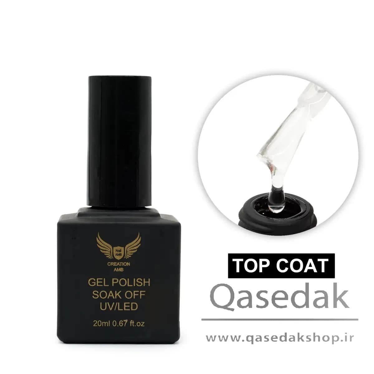 تاپ ژل کریشن CREATION 20ML ناخن