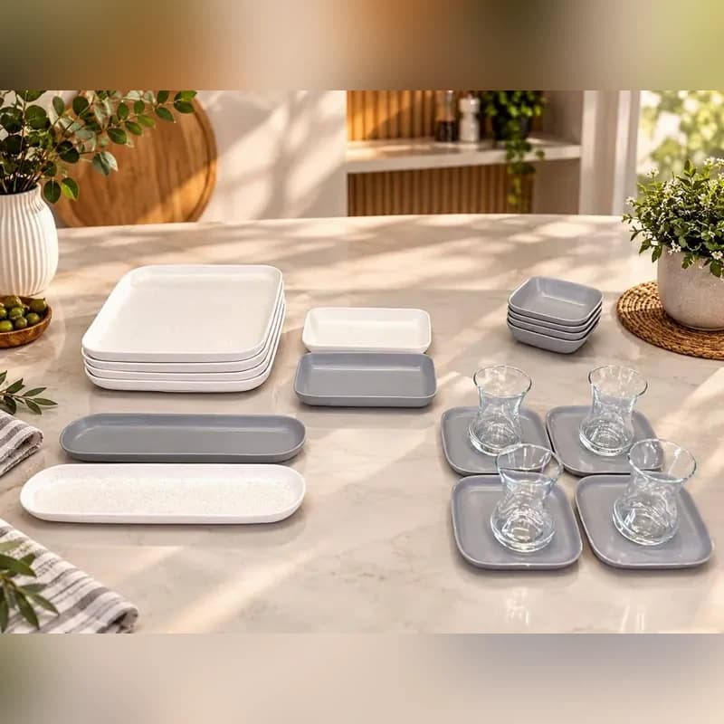 سرویس صبحانه ایسرام مدل ویونا 00535387 – 4 نفره — تصویر ۳