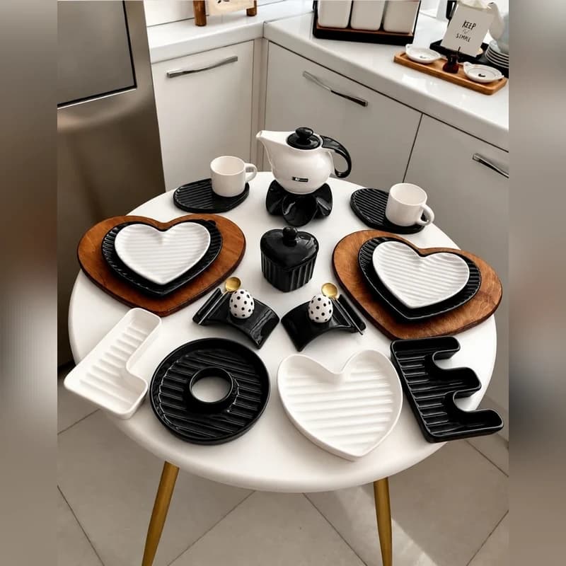 سرویس صبحانه ایسرام مدل لاو 00541288 – ۲ نفره