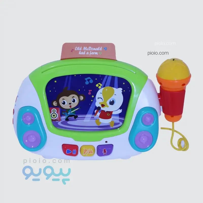 ضبط صوت و کارائوکه موزیکال کودک هولا (Hola Toys) مدل 3138