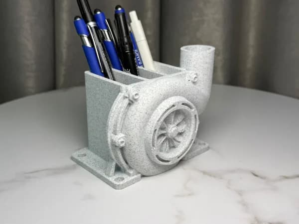 جاقلمی توربوشارژر | سازمان‌دهنده میز کار | خدمات چاپ سه بعدی — تصویر ۶