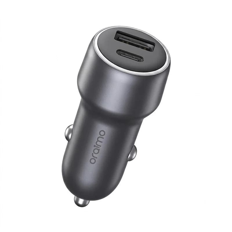 درگاه شارژر فندکی دو تایی 48 وات اورایمو (Oraimo) مدل BULLET 48 OCC-73D
