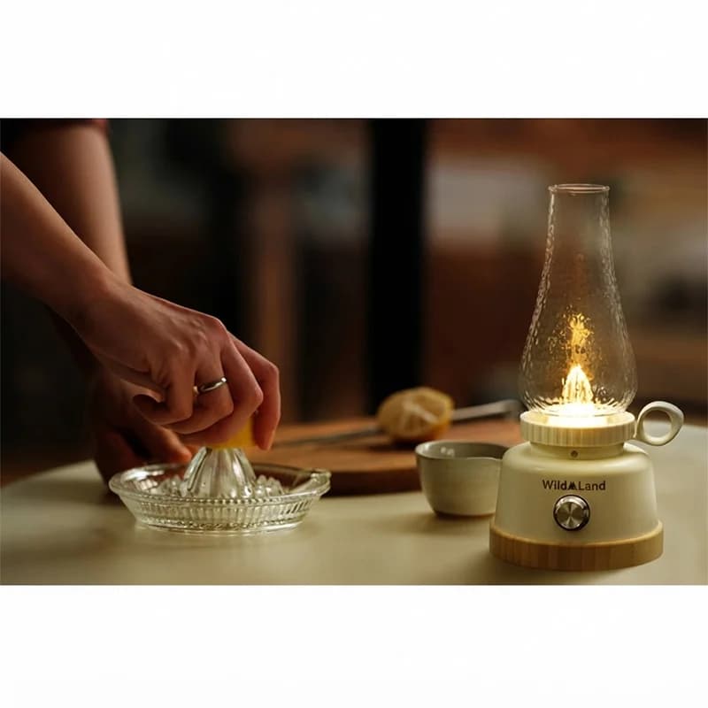 چراغ فانوسی شارژی (Wild Land) مدل Oil Lantern — تصویر ۴