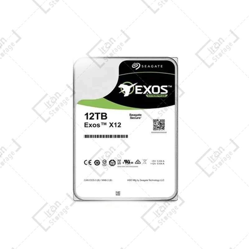 هارد Seagate Exos 12TB Enterprise SAS 12G 7.2K 3.5 (ST12000NM0027)