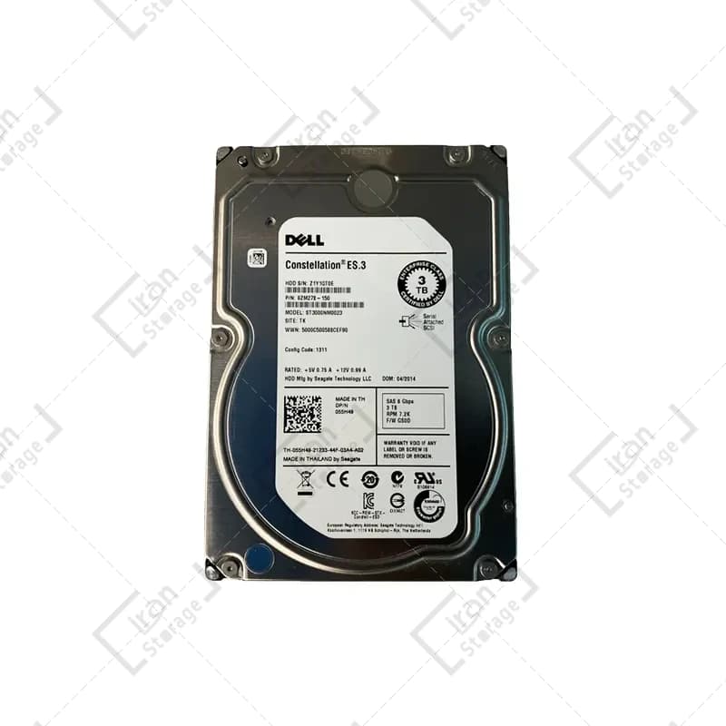 هارد Dell Constellation 3TB SAS 6G 7.2K LFF (ST3000NM0023)