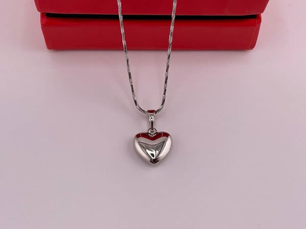 گردنبند ژوپینگ طرح قلب ظریف