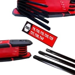 آچار آلن ستاره ای تیوان مدل HT – 9 مجموعه 8 عددی — تصویر ۳