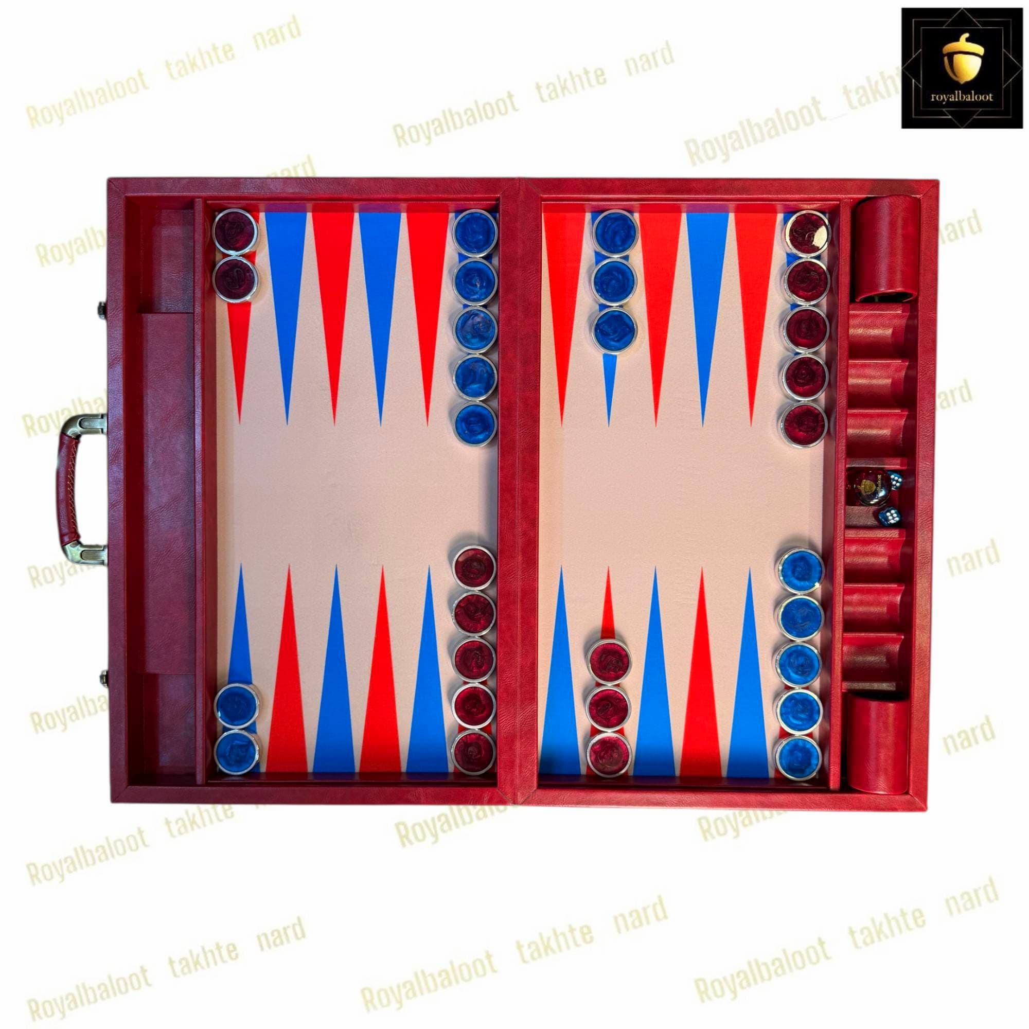 تخته نرد مدرن طرح دوئل سلطنتی کد 703