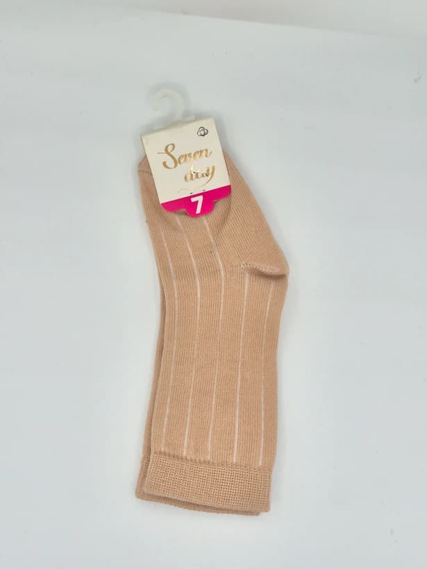 جوراب ساده نوزادی seven day ساق بلند — تصویر ۳