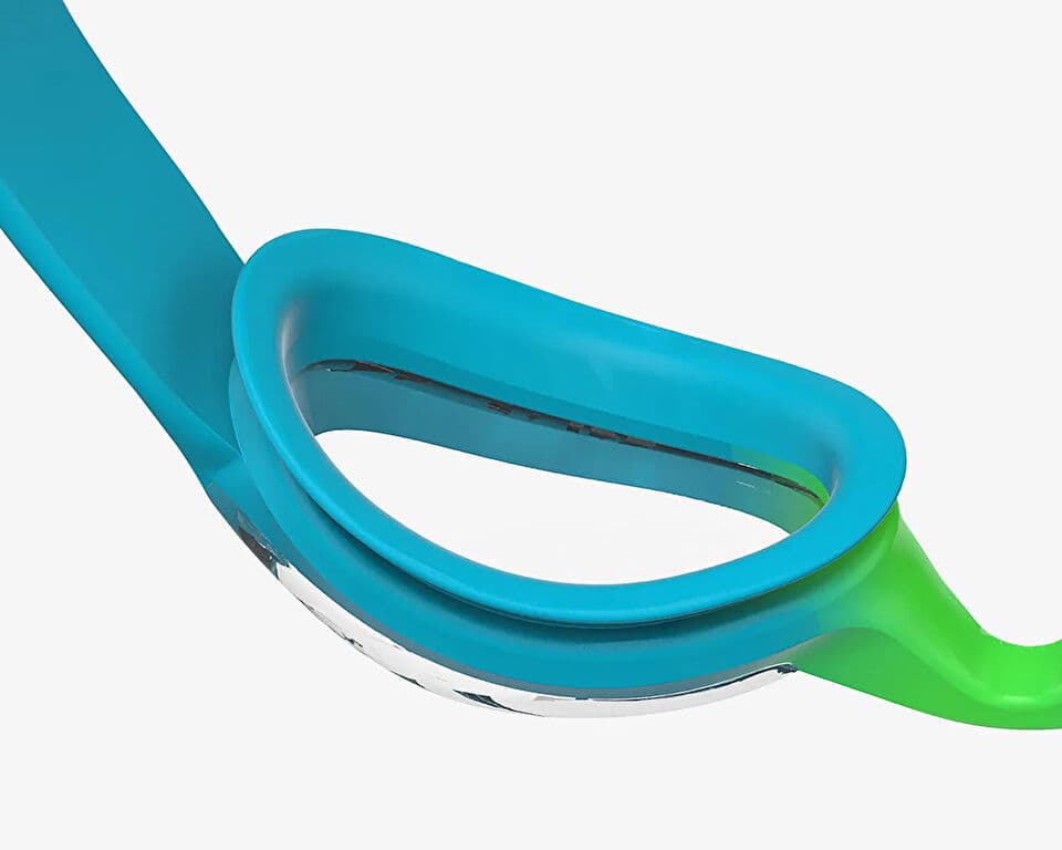 Speedo ILLUSION GOG IU BLUE/GREEN Swimming Goggles — تصویر ۴