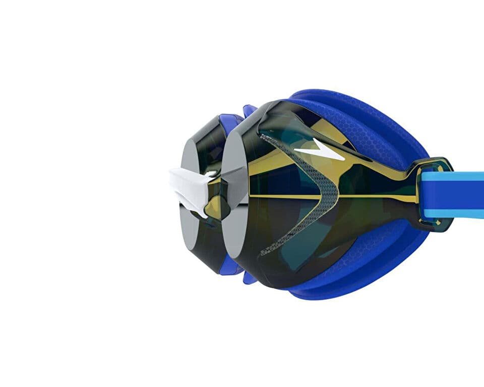 Speedo VANQUISHER 3.0 MIR JU BLUE Swimming Goggles — تصویر ۲